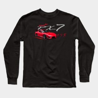 Mazda RX7 FD, JDM, Japanese cars Long Sleeve T-Shirt